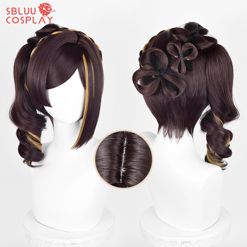Synthetic Wigs - SBluuCosplay Genshin Impact Chiori 코스프레 가발