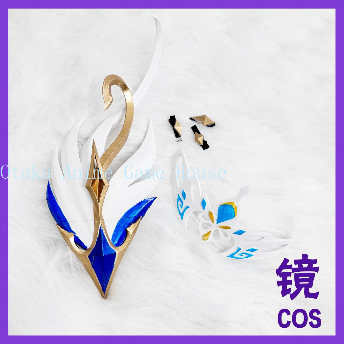 Genshin Impact Odette 코스프레 소품  - Hair Clips 리뷰 및 가격