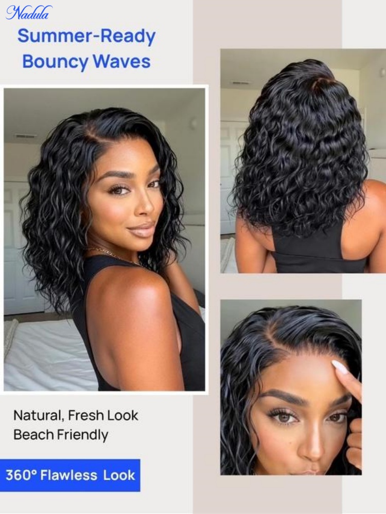 나둘라 13x4 레이스 프론탈 BOB 가발 (베이비 헤 - Pre Parted 13X4 Lace Front Bob Wig 리뷰 및 가격