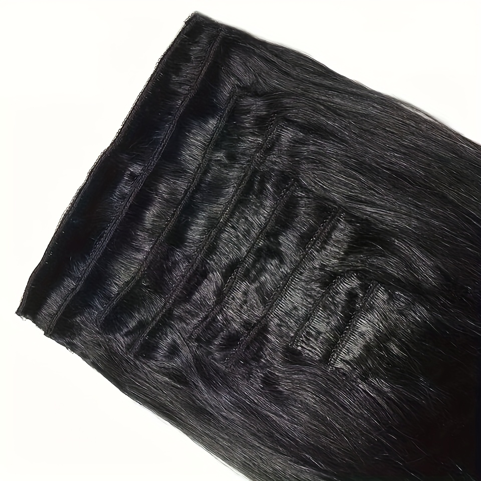 클립형 인모 헤어 익스텐션, 여성용 8피스 인모 클립형 - Seamless Clip In Hair Extensions Human Hair 리뷰 및 가격