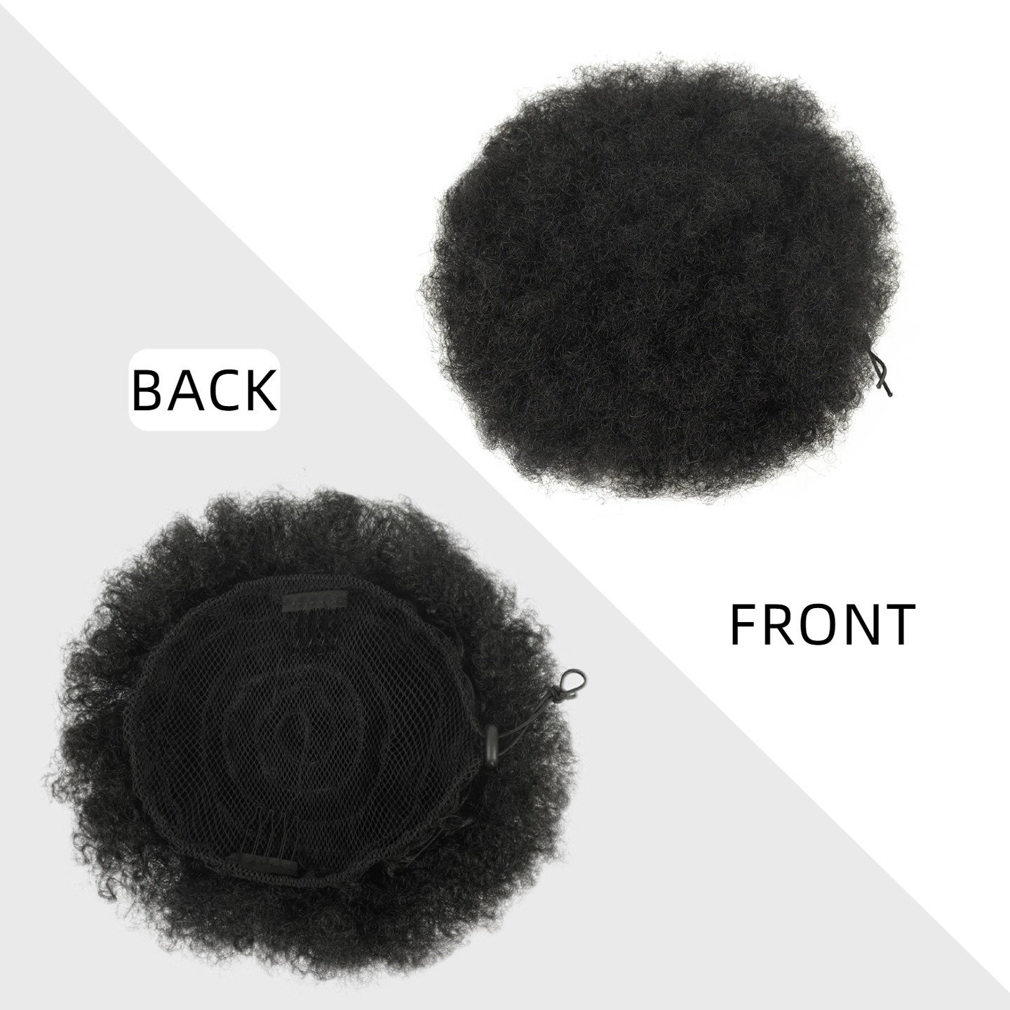 아프로 퍼프 드로스트링 포니테일 익스텐션 곱슬머리 시뇽 - Drawstring Afro Curly Puff Ponytail 리뷰 및 가격