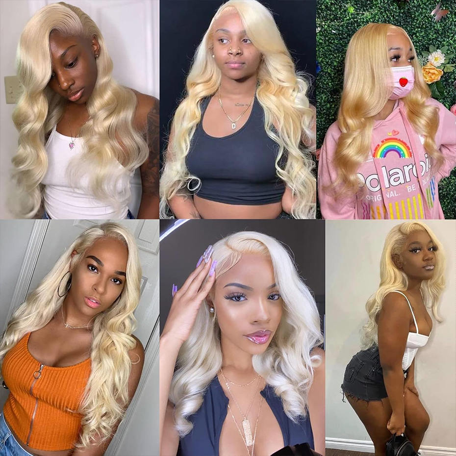 13x6 HD 레이스 프론탈 가발 613 인모 가발 2 - 613 Blonde Body Wave Lace Front Wig 리뷰 및 가격