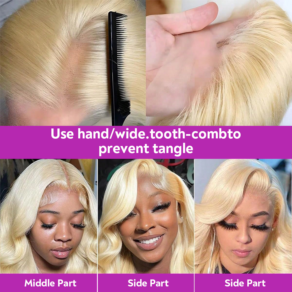 613 허니 블론드 바디 웨이브 13x4 13x6 HD - 613 Blonde Body Wave Lace Front Wig 리뷰 및 가격