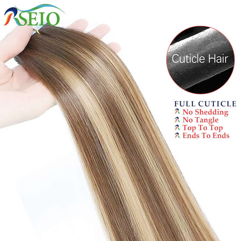 RSEIO 스트레이트 인모 연장 테이프, 실제 천연 헤 - Invisible Tape In Extensions Real Hair 리뷰 및 가격