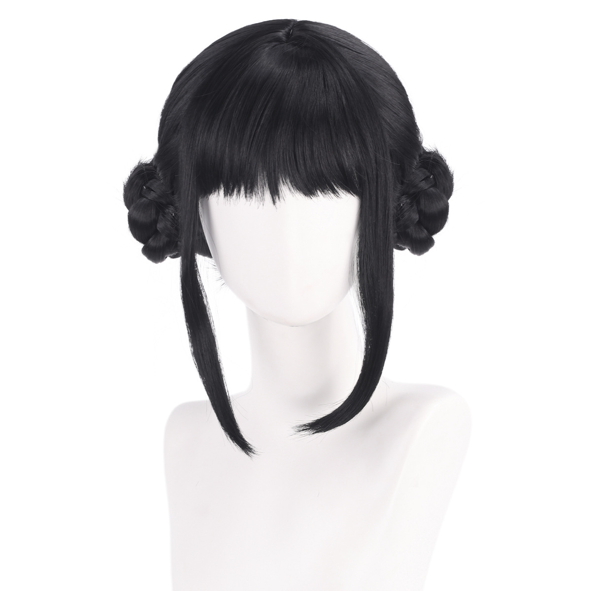 조이 코스프레 가발 33cm 검은 머리 묶음 할로윈 파 - Synthetic Braided Wigs For Black Women 리뷰 및 가격