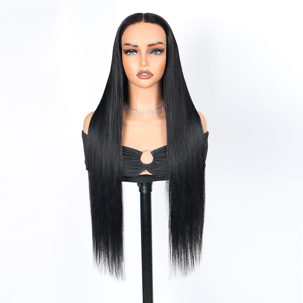 7x5 스트레이트 레이스 가발 32인치 200% 밀도  - Glueless Wear And Go Human Hair Wig 리뷰 및 가격