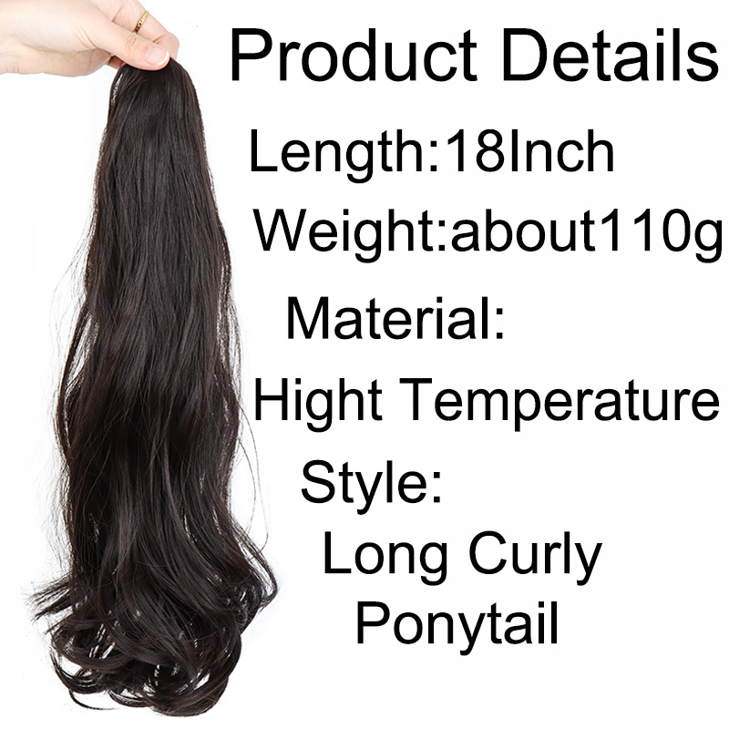 합성 롱 컬리 포니테일 헤어 익스텐션 액세서리 클로 클 - Synthetic Braided Wigs For Black Women 리뷰 및 가격