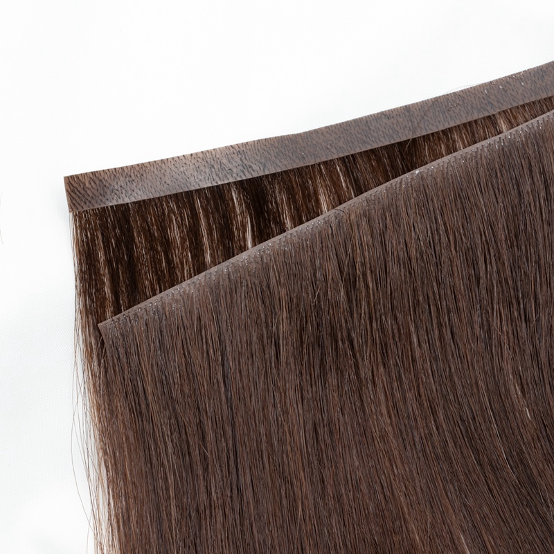 보이지 않는 긴 테이프 PU 씨실 인간의 머리카락 묶음 - Invisible Tape In Extensions Real Hair 리뷰 및 가격