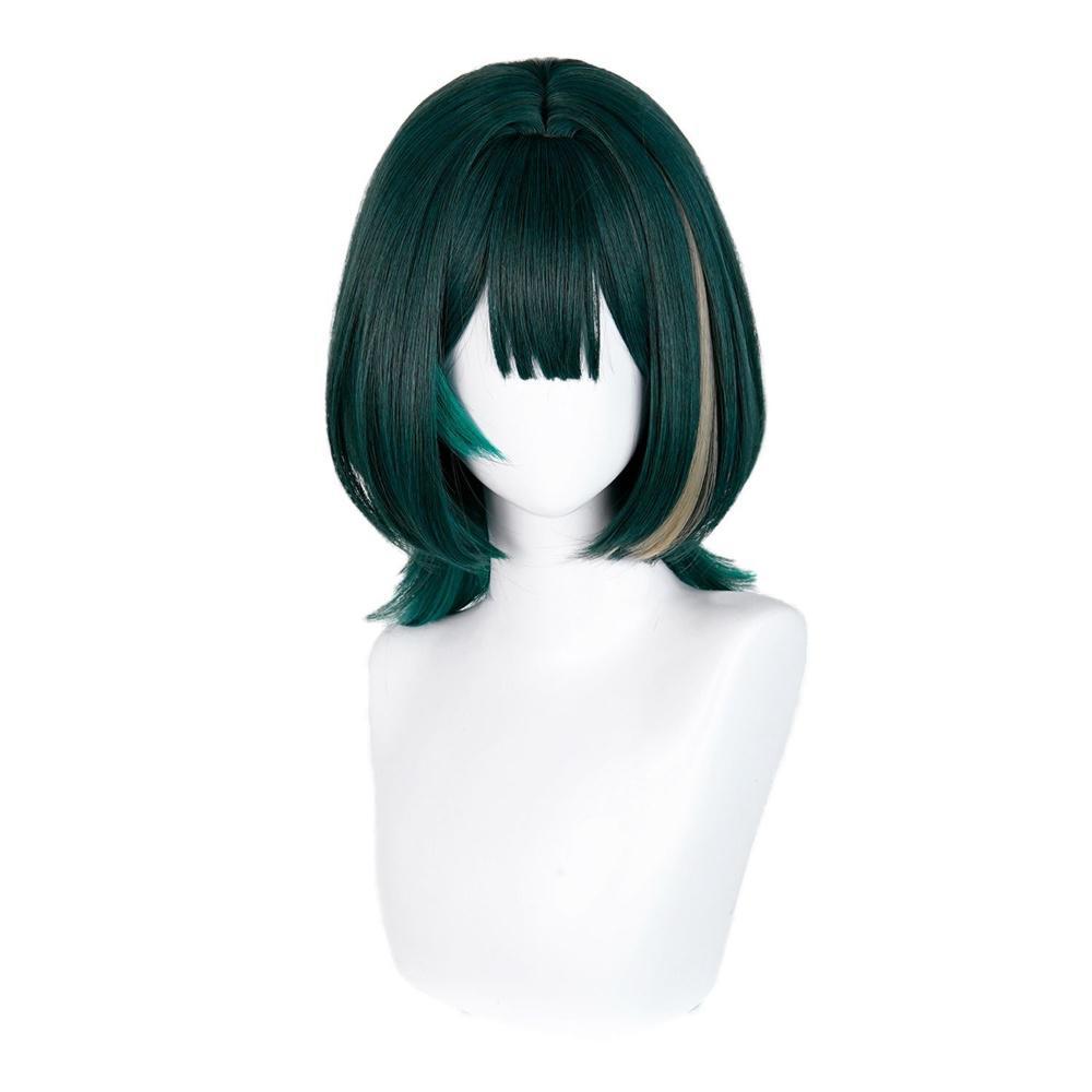 애니메이션 네페르 코스프레 가발 그린 하이라이트 가발  - Synthetic Wigs 리뷰 및 가격