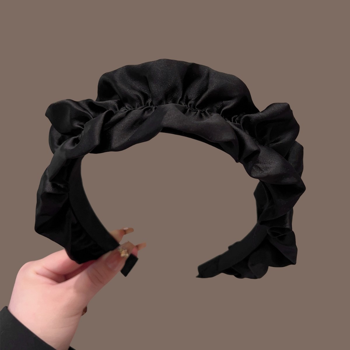 신비롭고 우아한 가벼운 고급 수제 리본 블랙 하이칼바  - Hair Clips 리뷰 및 가격