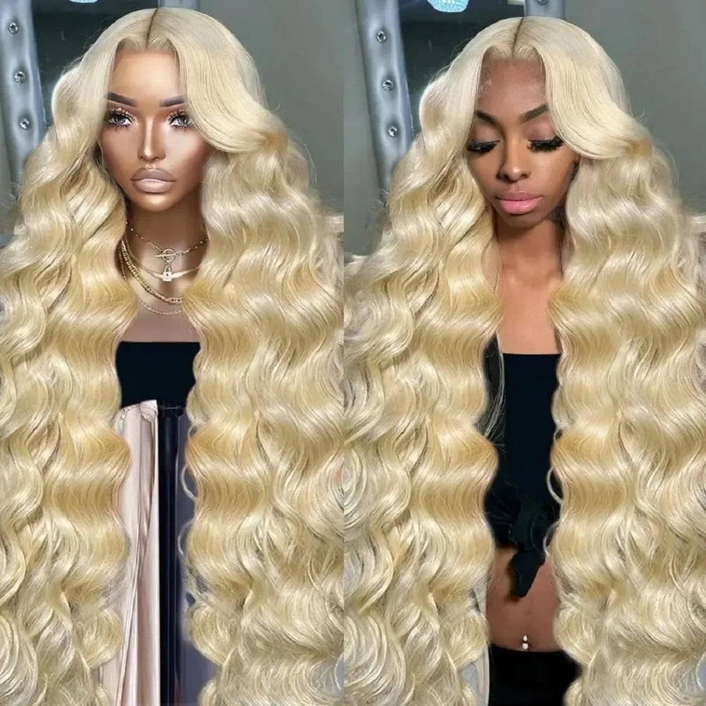 46인치 HD 블론드 13x4 레이스 프론트 가발 61 - 613 Blonde Body Wave Lace Front Wig 리뷰 및 가격