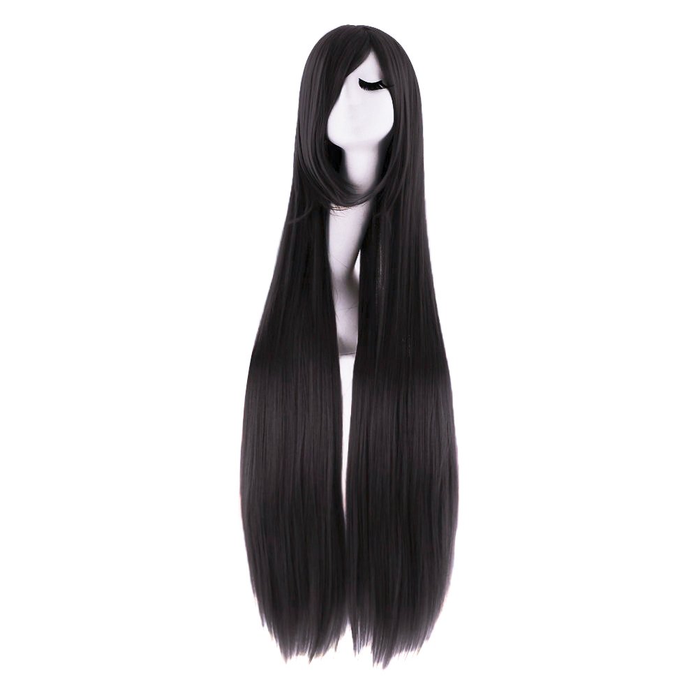 40 인치 100 cm 긴 스트레이트 코스프레 가발 여 - Synthetic Braided Wigs For Black Women 리뷰 및 가격