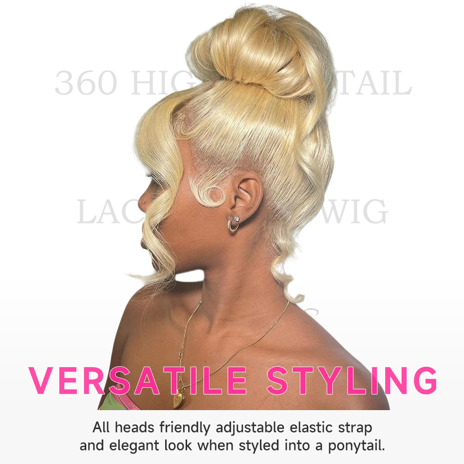 40 42인치 360 풀 레이스 가발, 본 스트레이트  - Lace Front Wigs 리뷰 및 가격