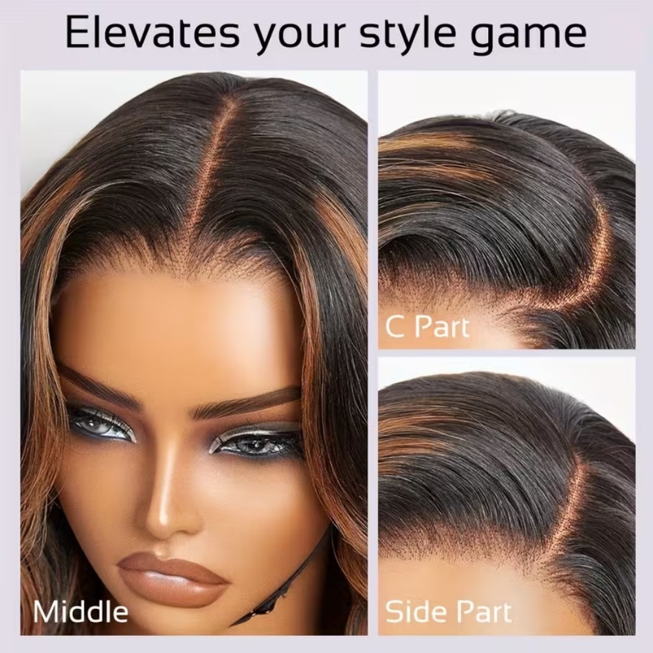 바디 웨이브 레이스 프론트 가발, 하이라이트 허니 블론 - Hd Lace Frontal Wig Human Hair Pre Plucked 리뷰 및 가격