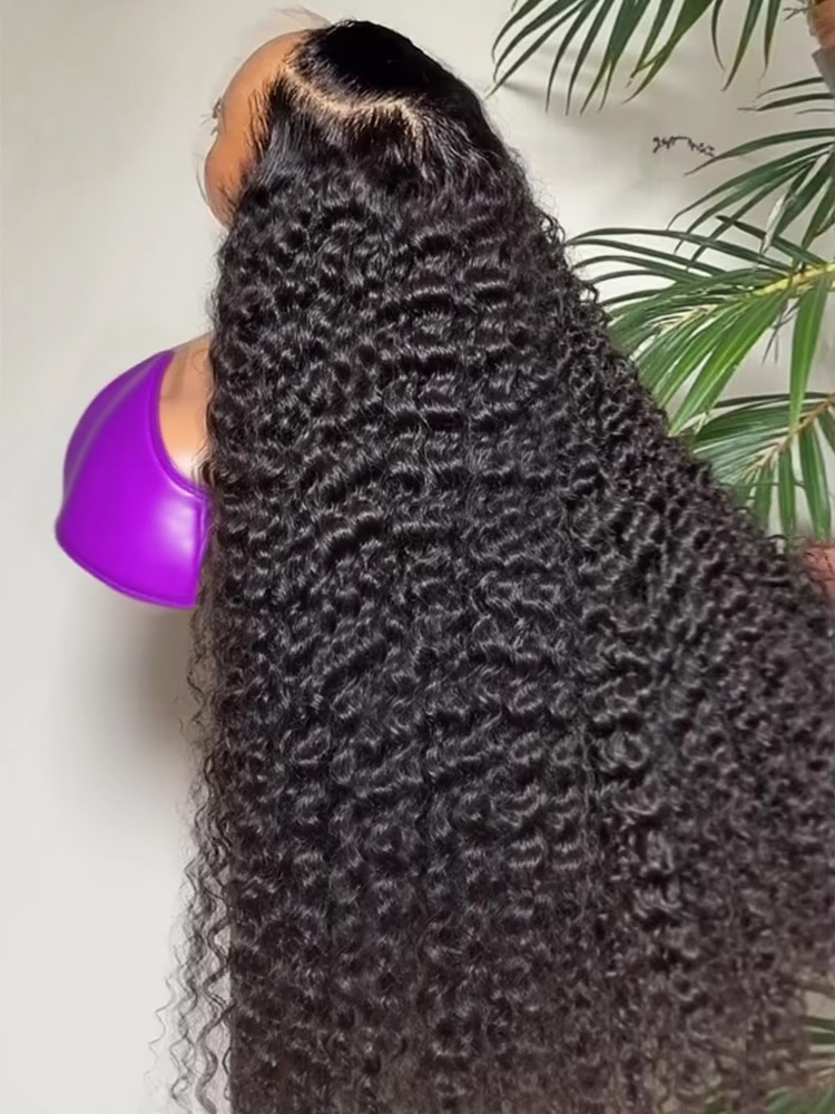 딥 웨이브 가발 13x4 HD 투명 레이스 프론트 인모 - Water Wave Bulk Human Hair For Braiding 리뷰 및 가격
