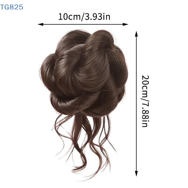 【AN】【AN】새로운 합성 헤어 번 시뇽 메시 번 클로 - Claw Clip Messy Bun Hair Piece 리뷰 및 가격