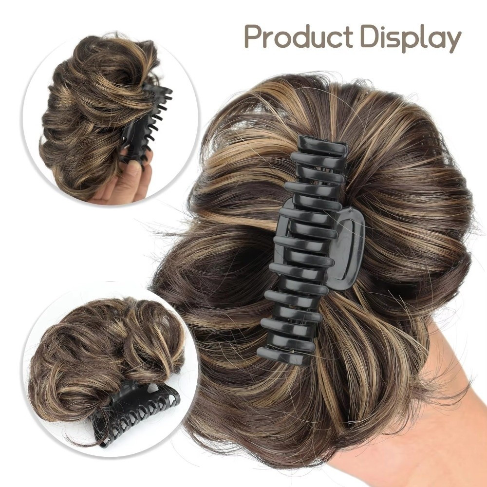 오디세이 헤어 번 헤어 클로 클립 헤어피스 합성 웨이브 - Claw Clip Messy Bun Hair Piece 리뷰 및 가격