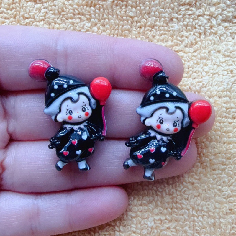 12개 조커 풍선 어린이용 재미있는 수제 DIY 크림  - Hair Clips 리뷰 및 가격